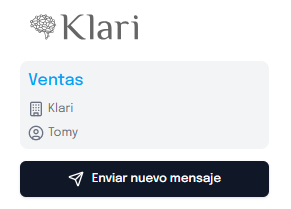 Acceso a envío de mensajes